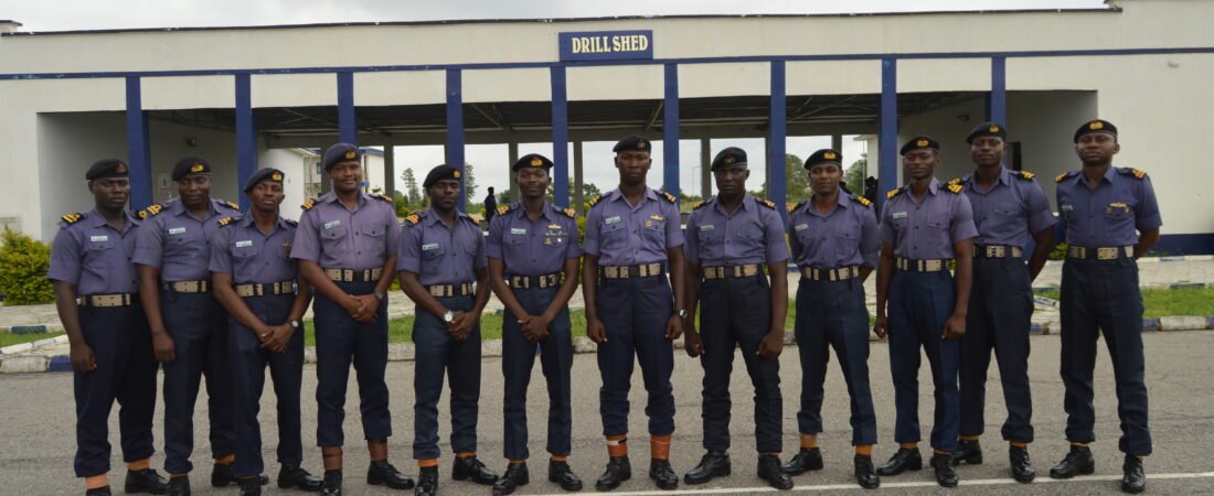Under-Training Officers Drill and Parade Training