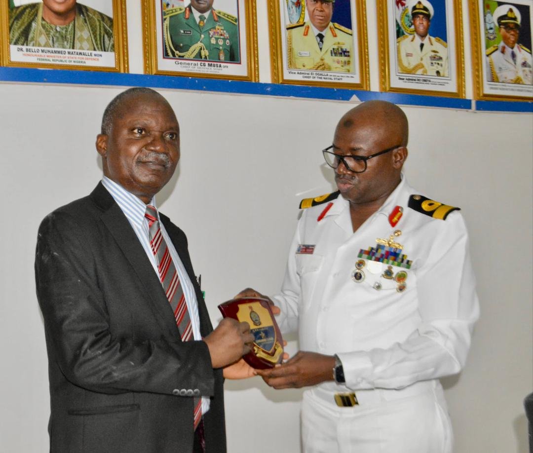 Commandant NNSAT Hosts Vice Chancellor Federal University of Applied Sciences Kachia