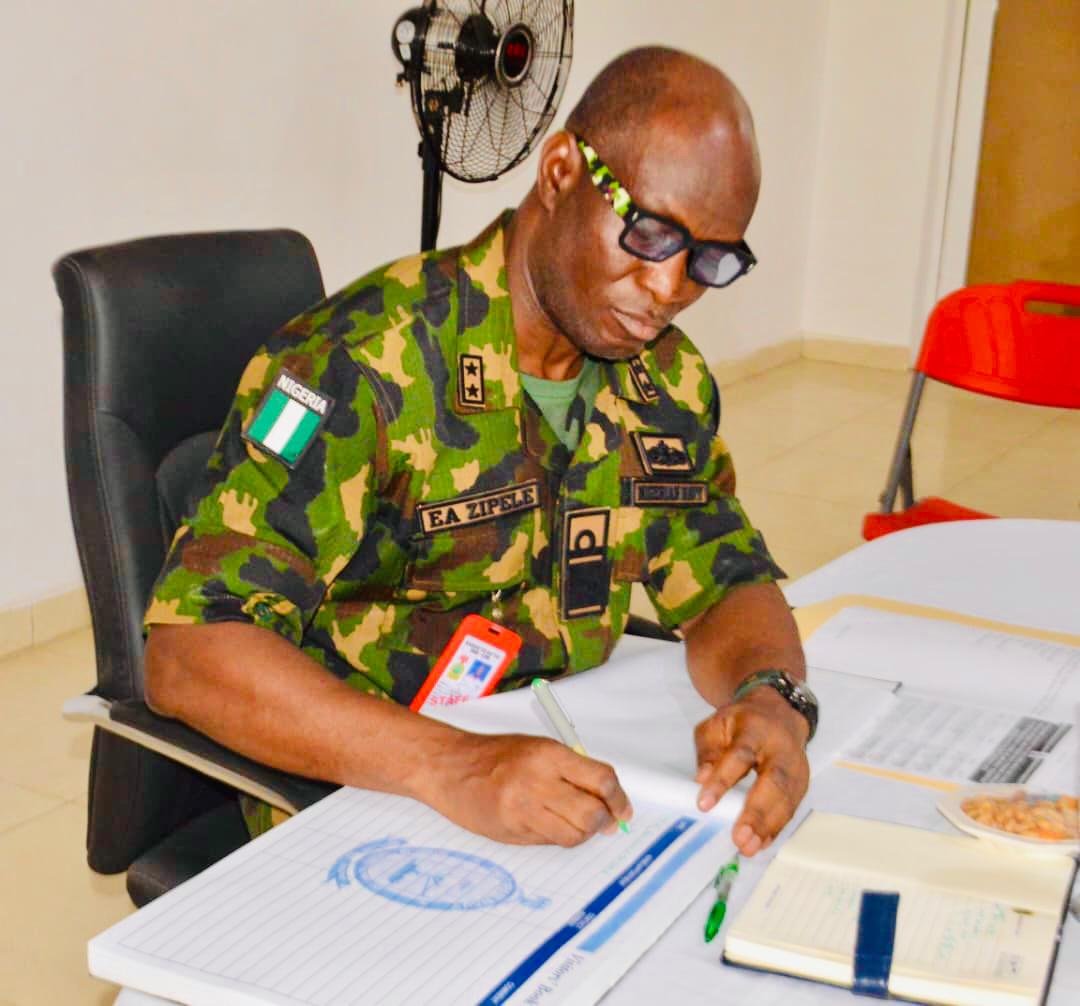 Flag Officer Commanding Naval Training Command Visits NNSAT Kachia