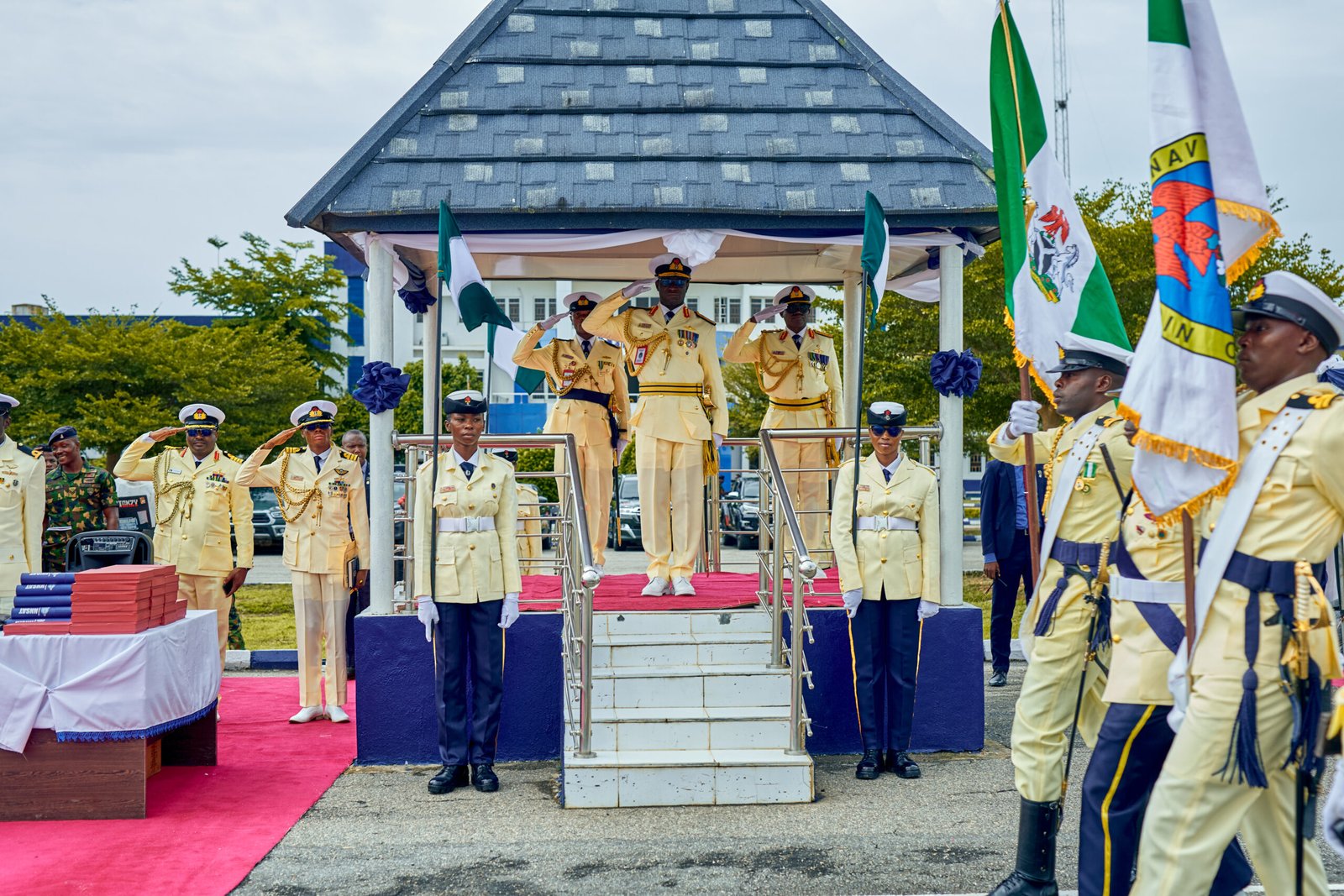 NIGERIAN NAVY SCHOOL OF ARMAMENT TECHNOLOGY KACHIA GRADUATES 323 RATINGS TO STRENGTHEN THE NIGERIAN NAVY GUNNERY ARM