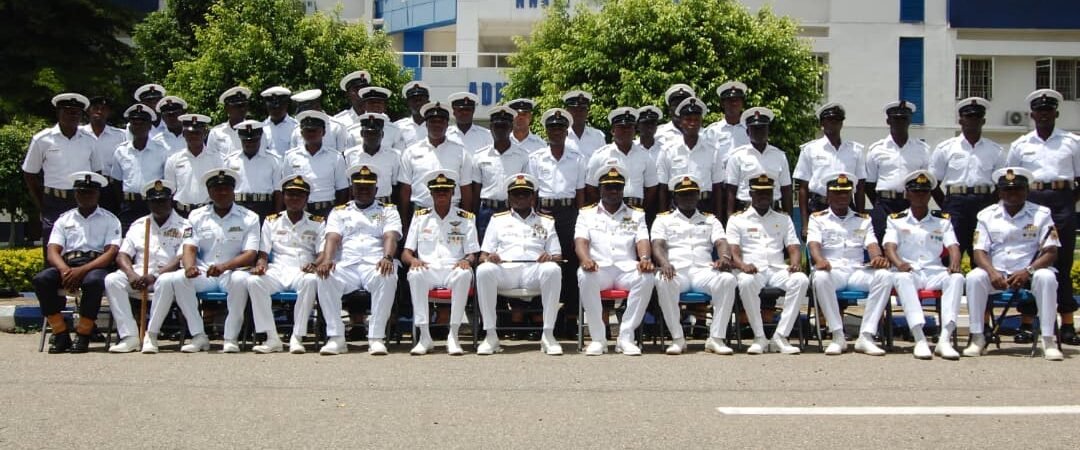 THE INAUGURATION OF 328 RATINGS IN TRAINING OF THE FIRE CONTROL AND QUARTER ARMOURER QUALIFYING COURSES I-III BY THE COMMANDANT, NIGERIAN NAVY SCHOOL OF ARMAMENT TECHNOLOGY ON 17 JULY 2026