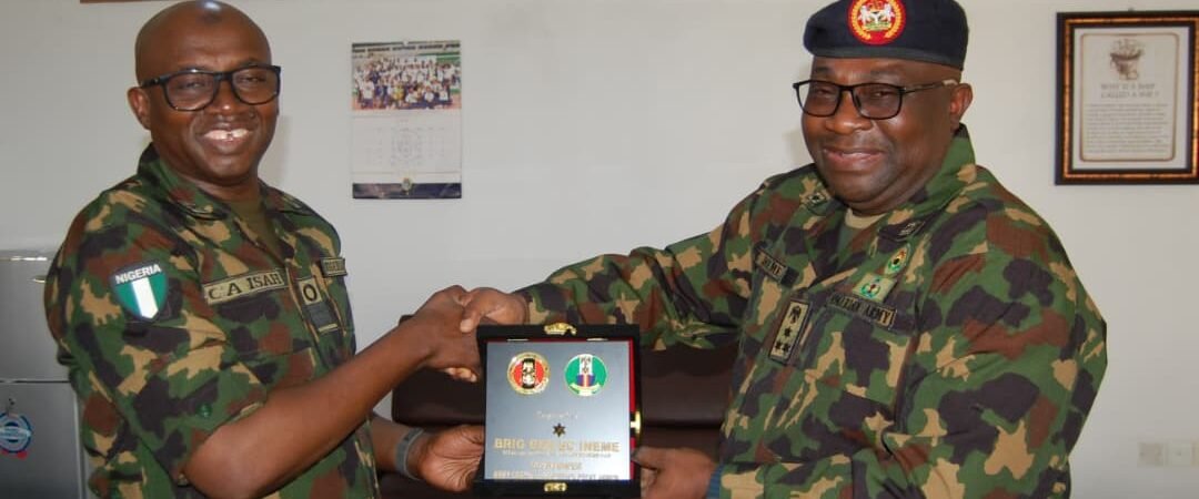 Courtesy Visit by the Commander Army Central Ammunition Depot Agunu to NNSAT